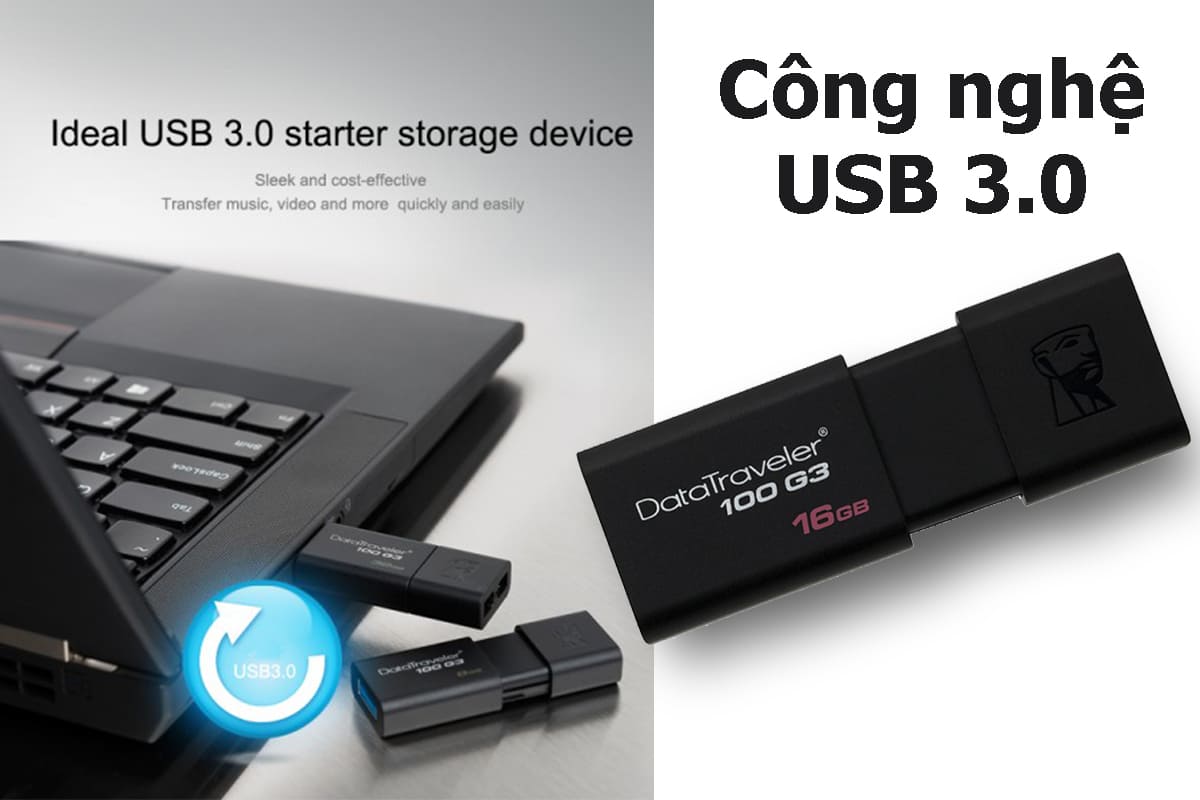 USB Kingston DT100G3 16Gb