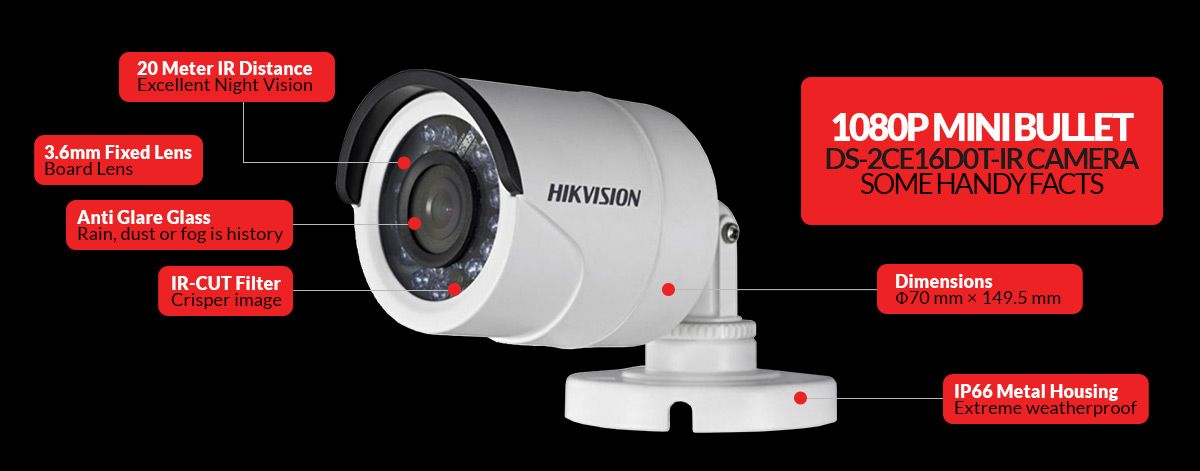 Hikvison DS-2CE16D0T-IR 