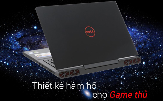 Laptop Dell Gaming Inspiron 7567A -P65F001-TI78504W10 (Black)