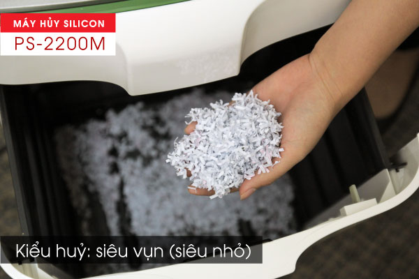 Máy hủy tài liệu Silicon PS-2200M