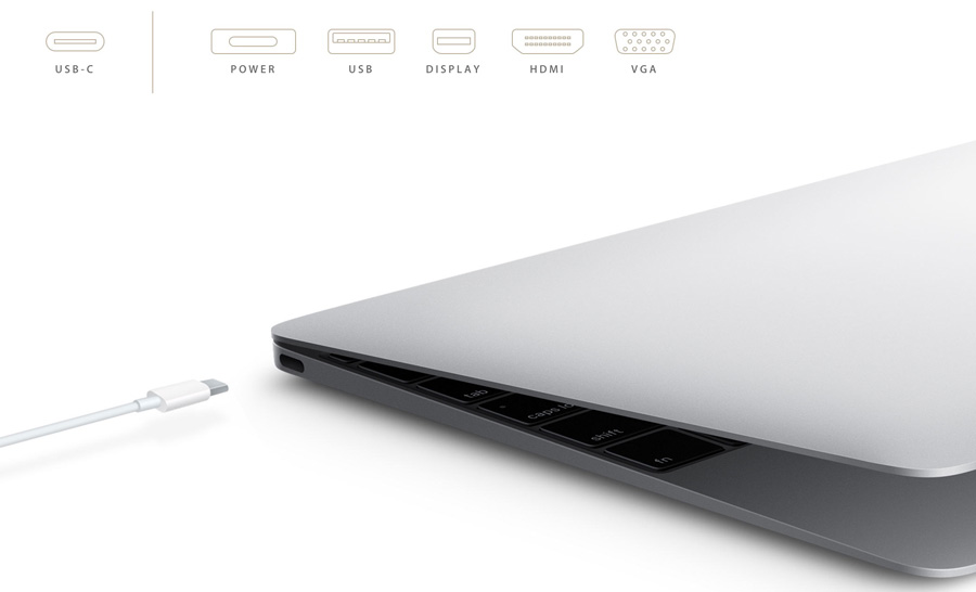 Laptop Apple Macbook new MNYM2 256Gb (2017) (Rose Gold)