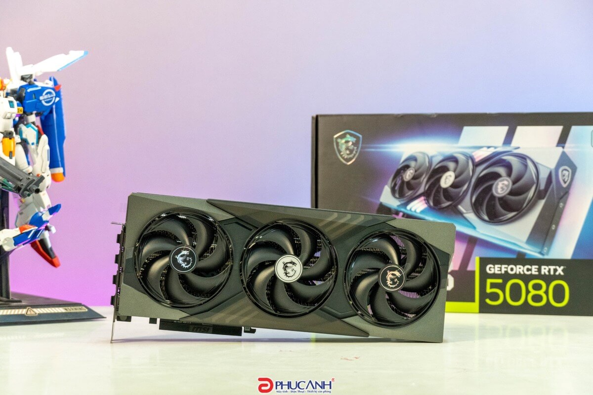 Đánh Giá MSI GeForce RTX 5080 16G GAMING TRIO OC