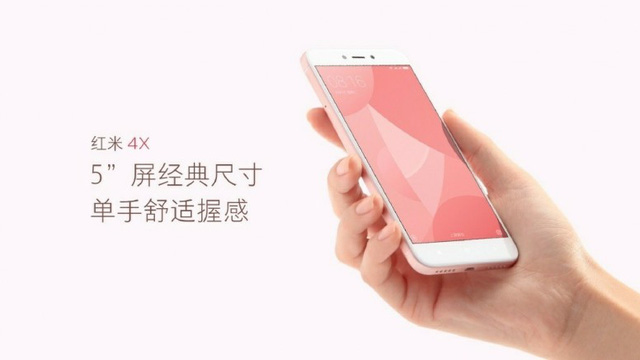 Xiaomi Redmi 4X đẹp long lanh chính thức ra mắt