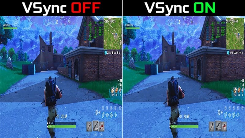 VSync có tạo ra sự khác biệt lớn trong hình ảnh hiển thị trên màn hình