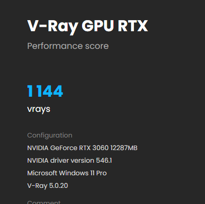 Hiệu năng của Intel Core i7 12700K và Nvidia RTX 3060