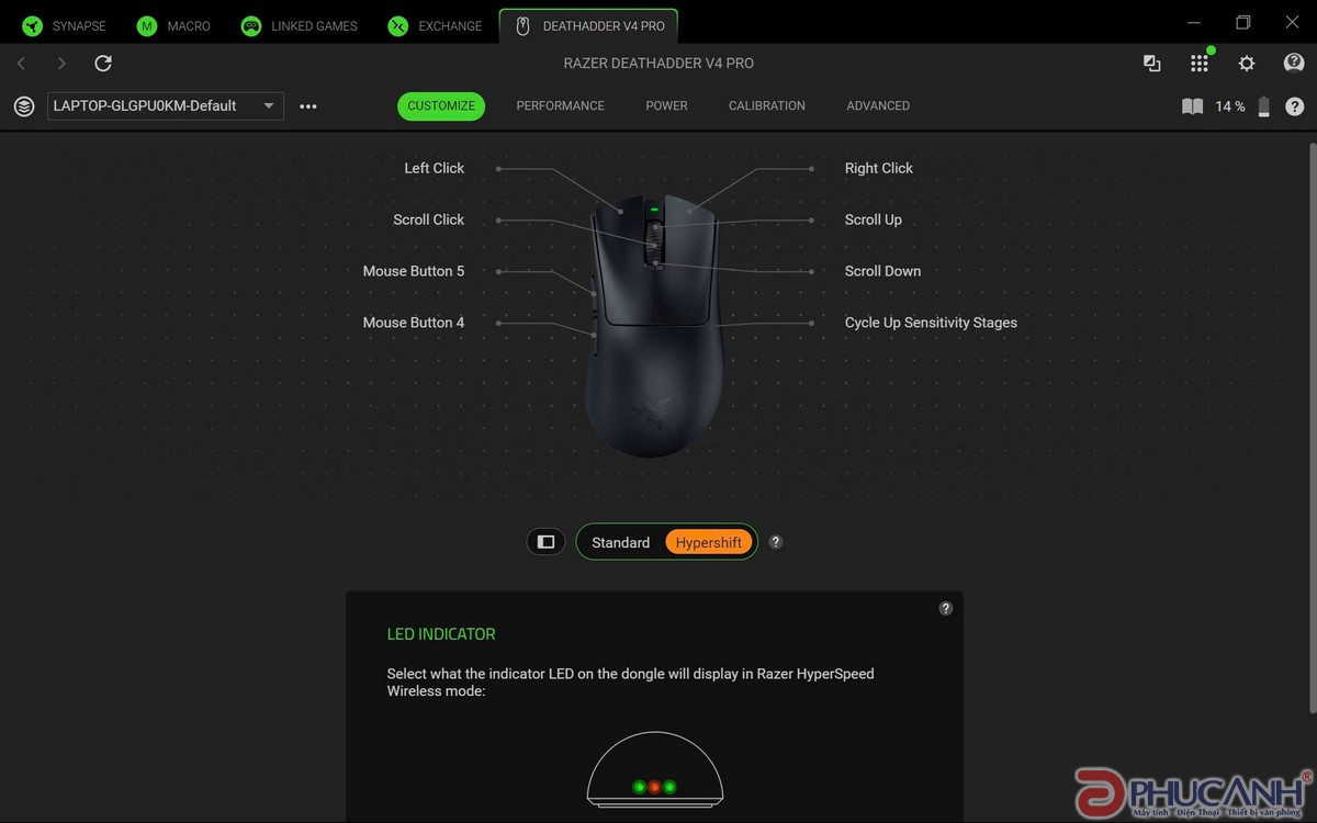 Razer DeathAdder V4 Pro – Chuột gaming không dây chuẩn esports, siêu nhẹ và cực nhanh