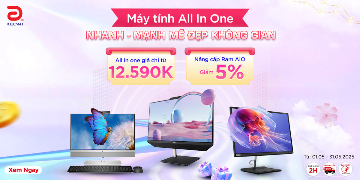 All in one - Nhanh - Mạnh Mẽ - Đẹp Không Gian
