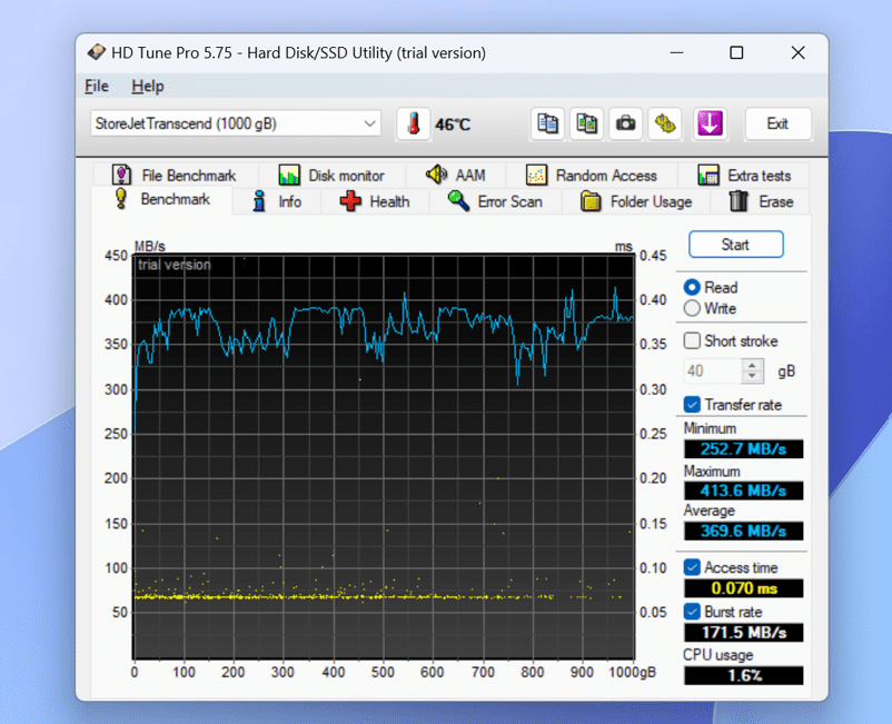 Review Transcend ESD260C