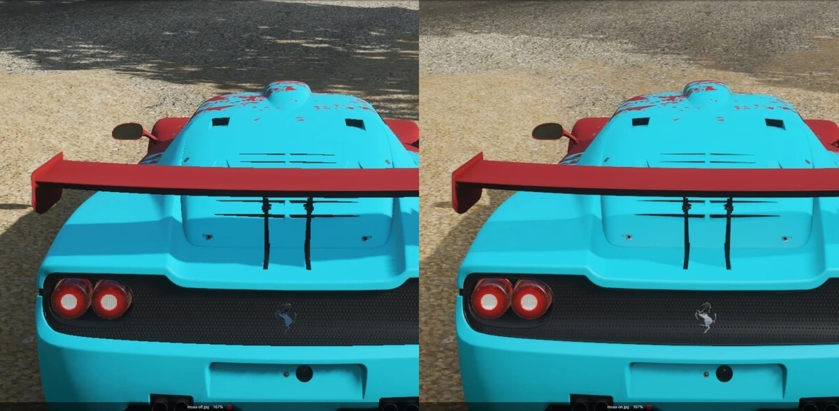 Multisample Anti-Aliasing (MSAA)
