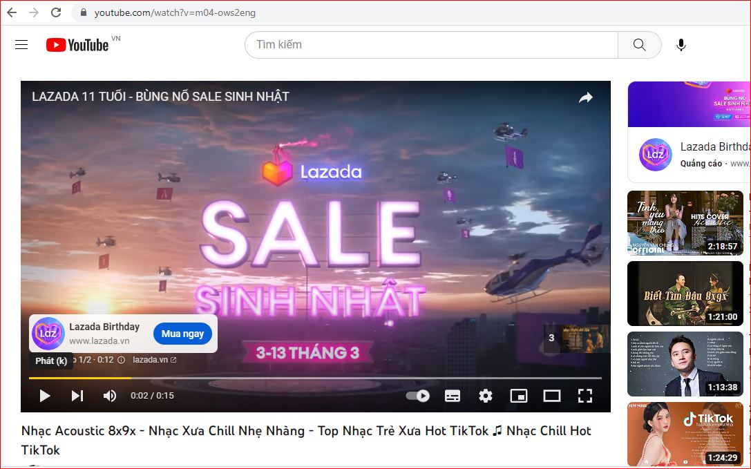 tắt quảng cáo youtube trên điện thoại