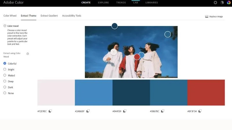 Adobe Color là gì? Công cụ phối màu miễn phí cần biết dành cho designer