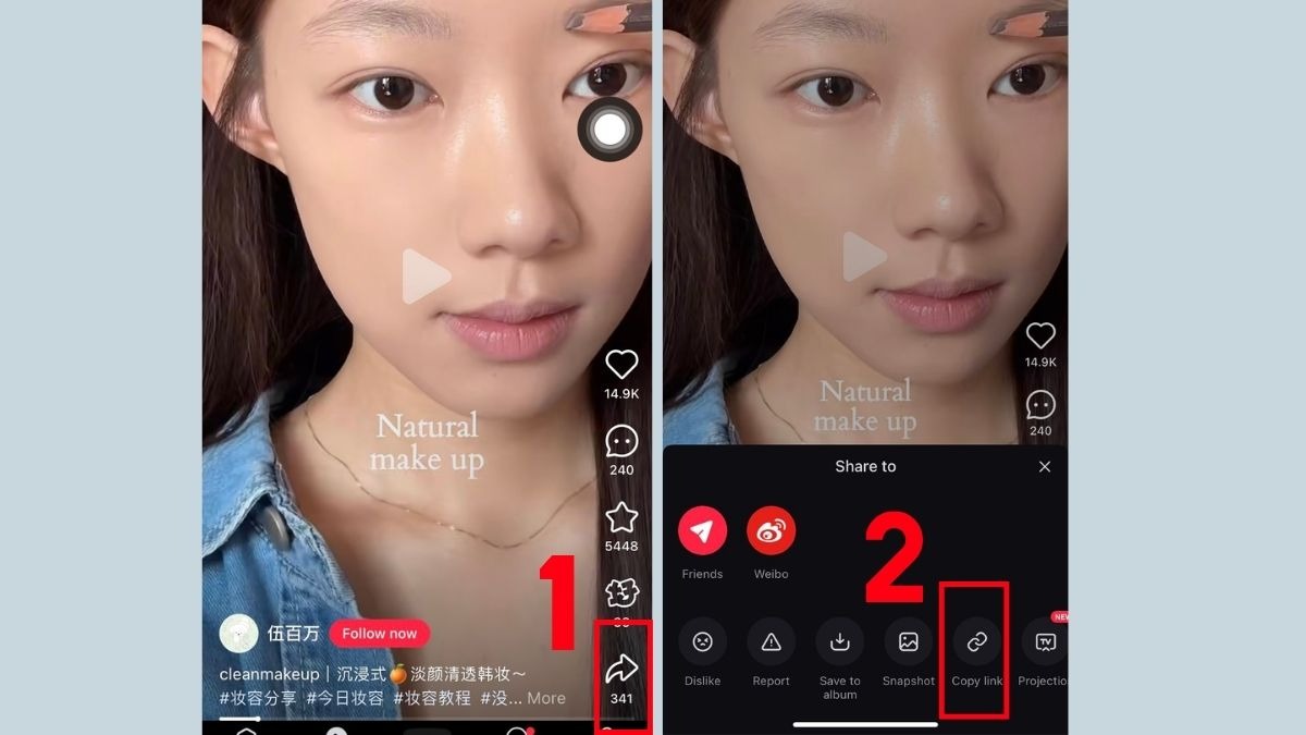 Hướng dẫn chi tiết cách tải video Xiaohongshu 小红书 không logo