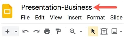 Chuyển file PowerPoint sang Google Slide bằng việc upload file lên