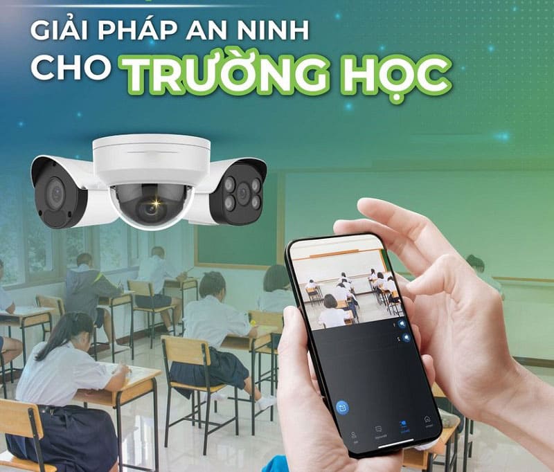 Lắp đặt Camera an ninh giám sát cho trường học