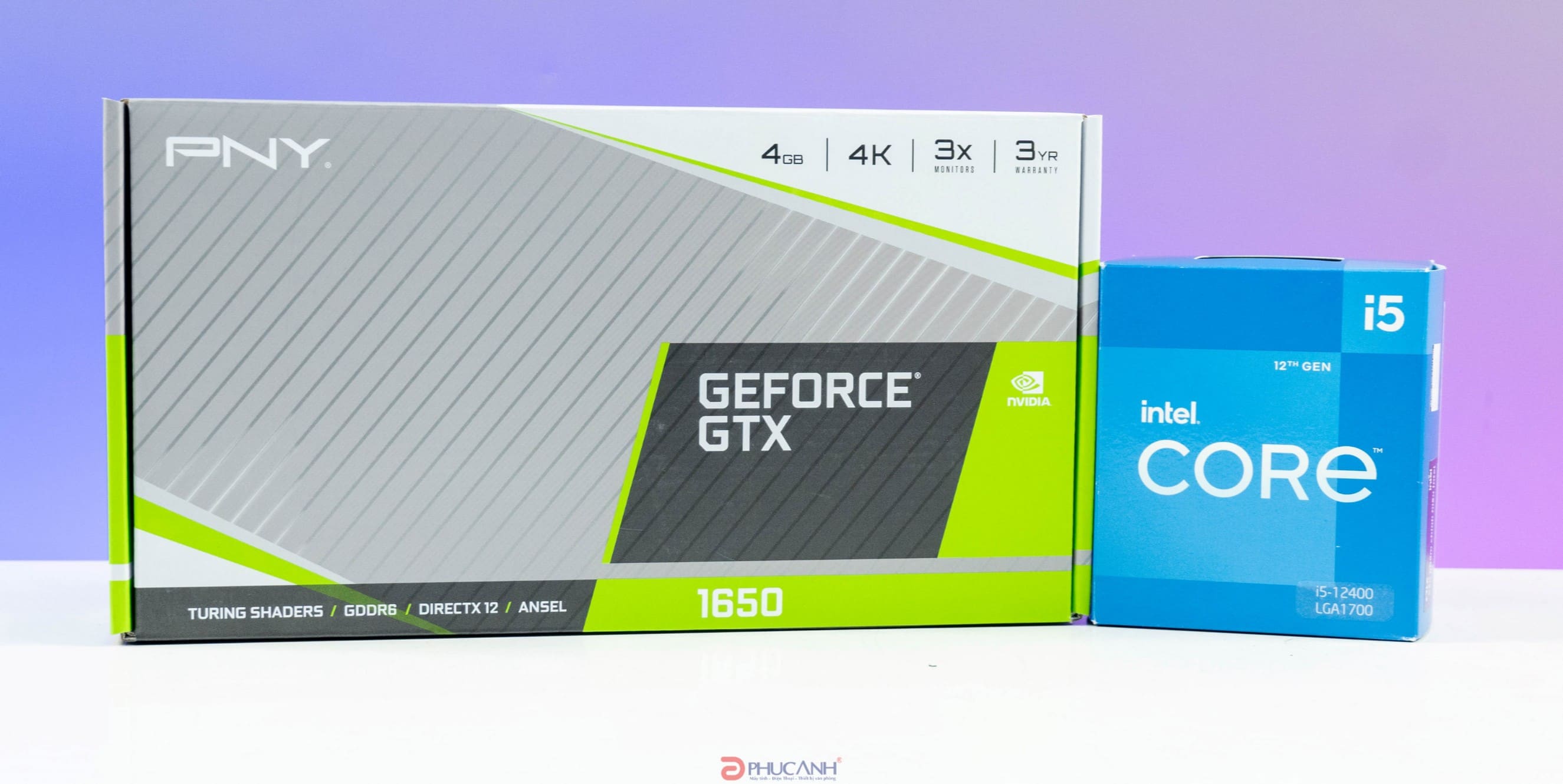 Intel Core i5 12400 và Nvidia RTX 2060