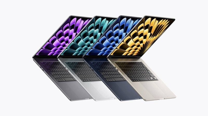 Apple công bố MacBook Air mới với màn hình 15,3 inch 