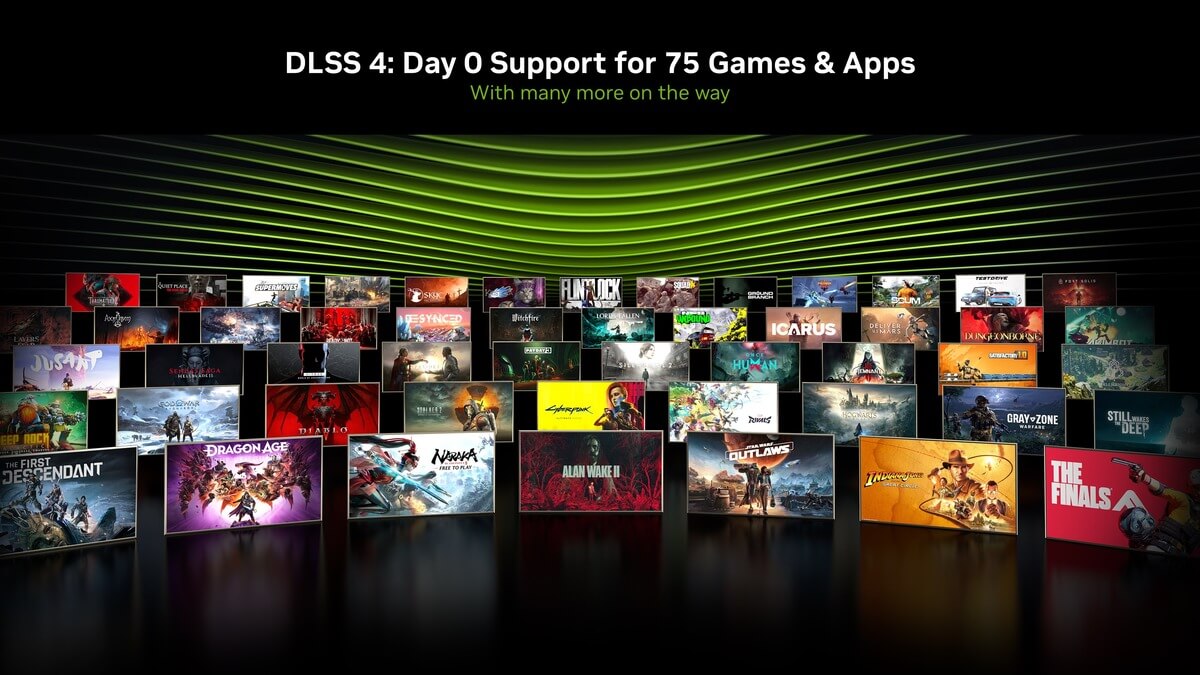 NVIDIA giới thiệu DLSS4 độc quyền cho RTX 50 series