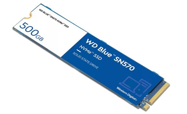 Ổ SSD Western Blue SN570 WDS500G3B0C 500GB PCIe NVMe