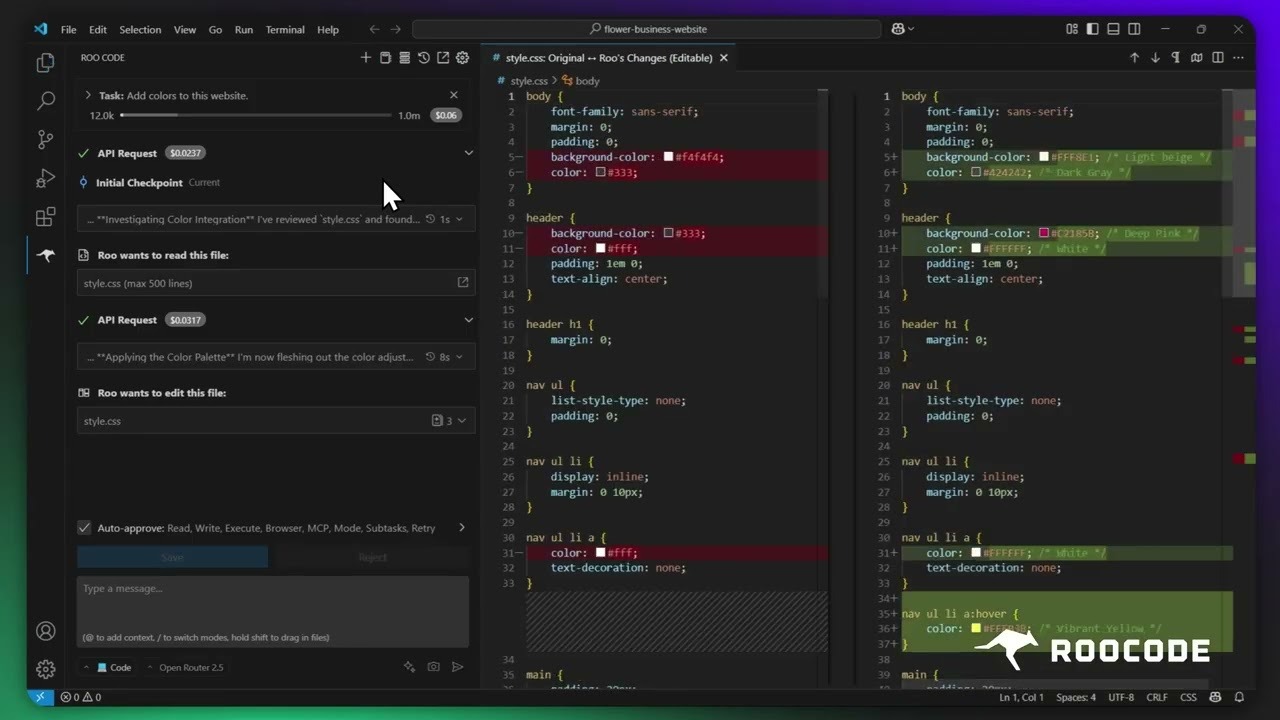 Roo Code - plugin AI bền vững cho dự án nhiều file