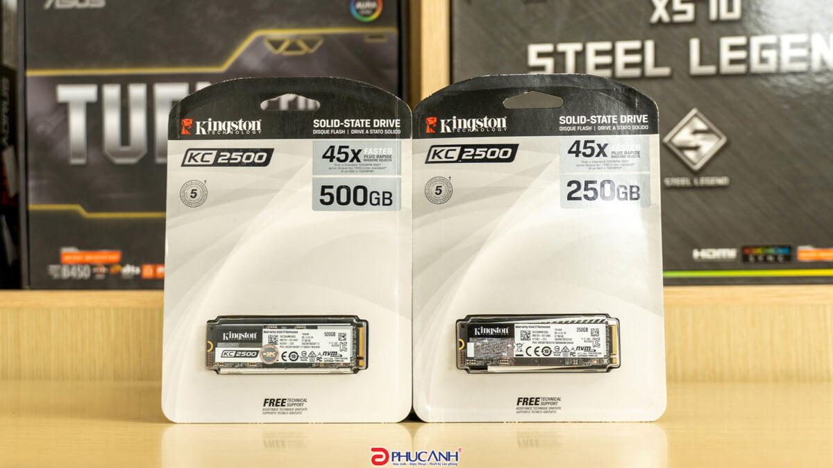 đánh giá SSD Kingston KC2500