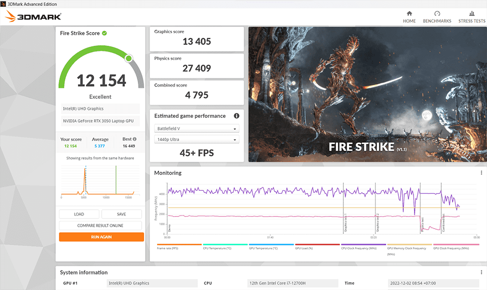  Đánh giá Laptop HP Gaming Victus 15 fa0110TX 7C0R3PA 