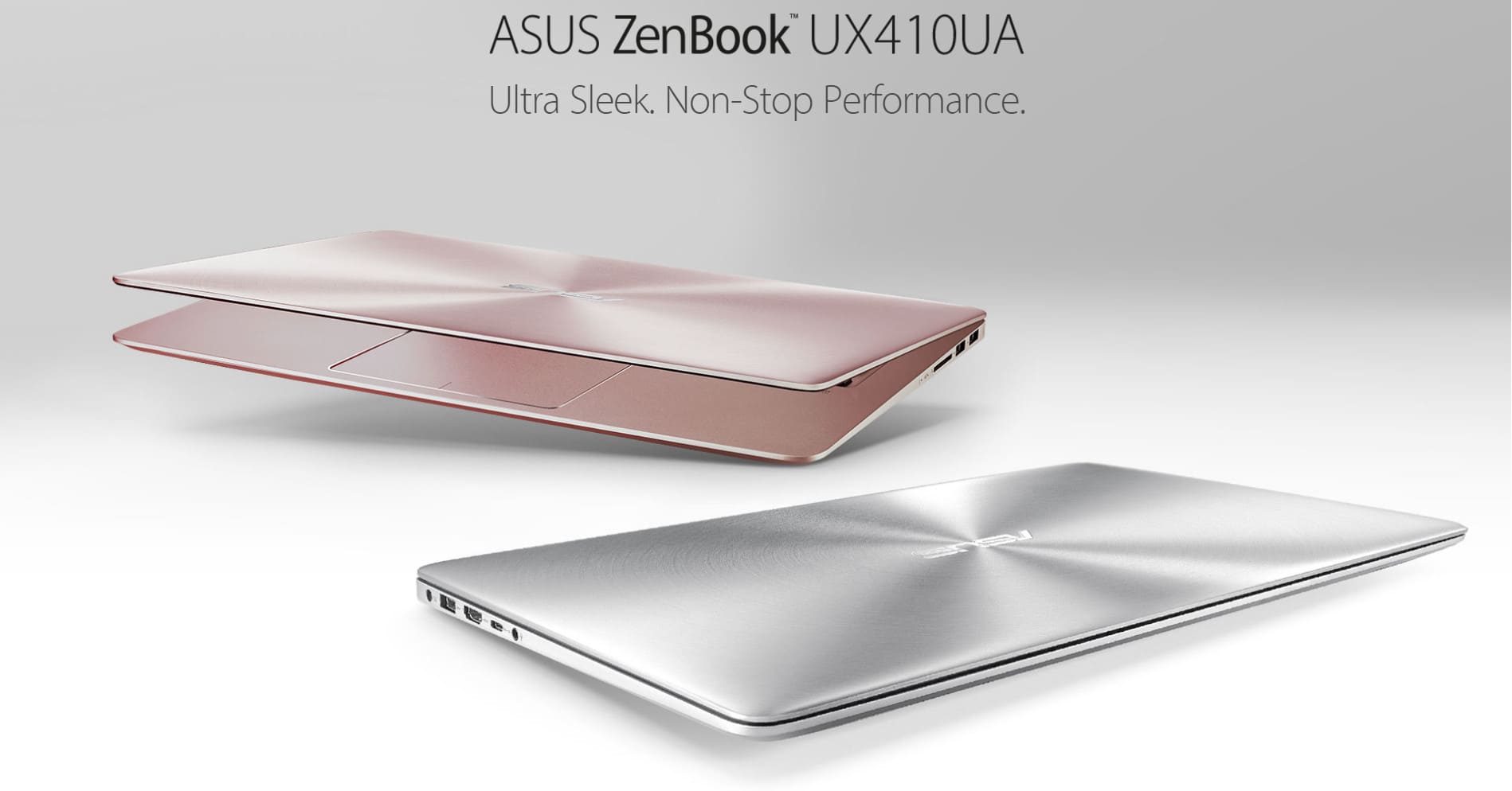 Asus ZenBook UX410UA – Laptop thời trang, viền màn hình siêu mỏng