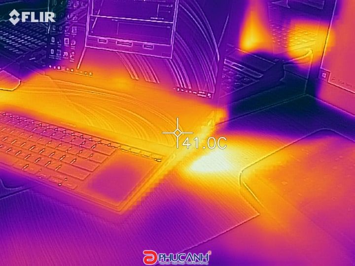 nhiệt độ Asus Zenbook UX581GV-H2029 