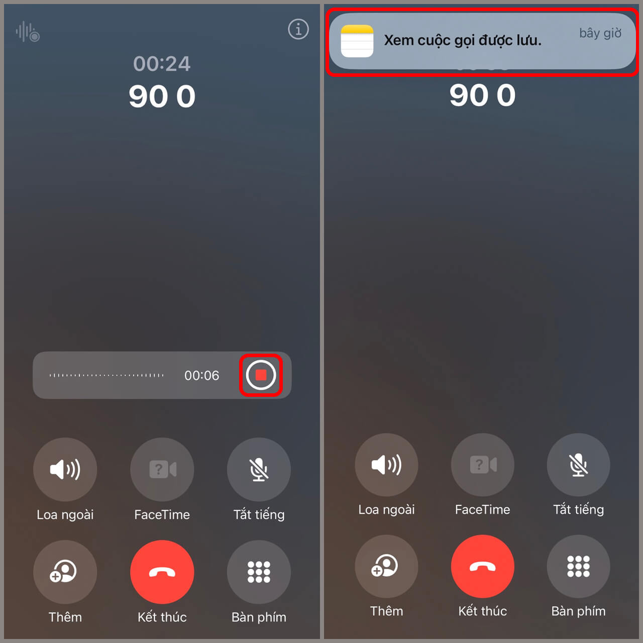 ghi âm cuộc gọi trên iphone