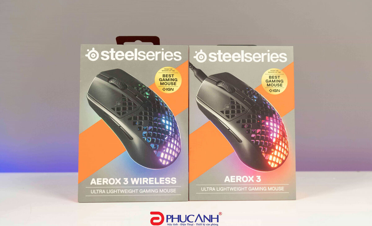 Review Chuột gaming SteelSeries Aerox 3