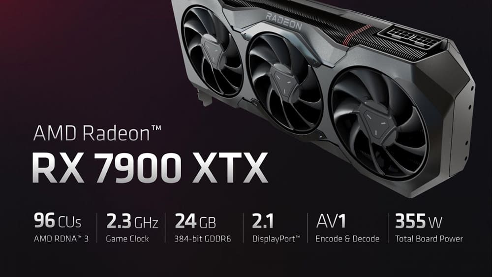 AMD công bố Radeon RX 7900 XTX và 7900 XT