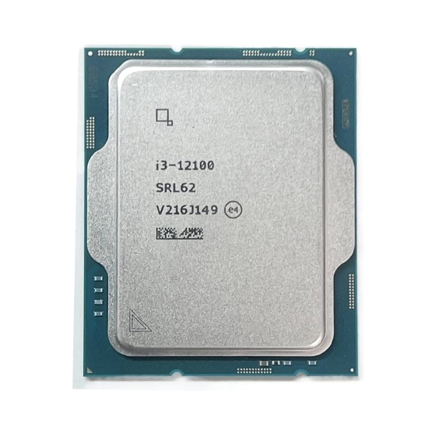 CPU Intel Core i3 12100 Tray + Quạt