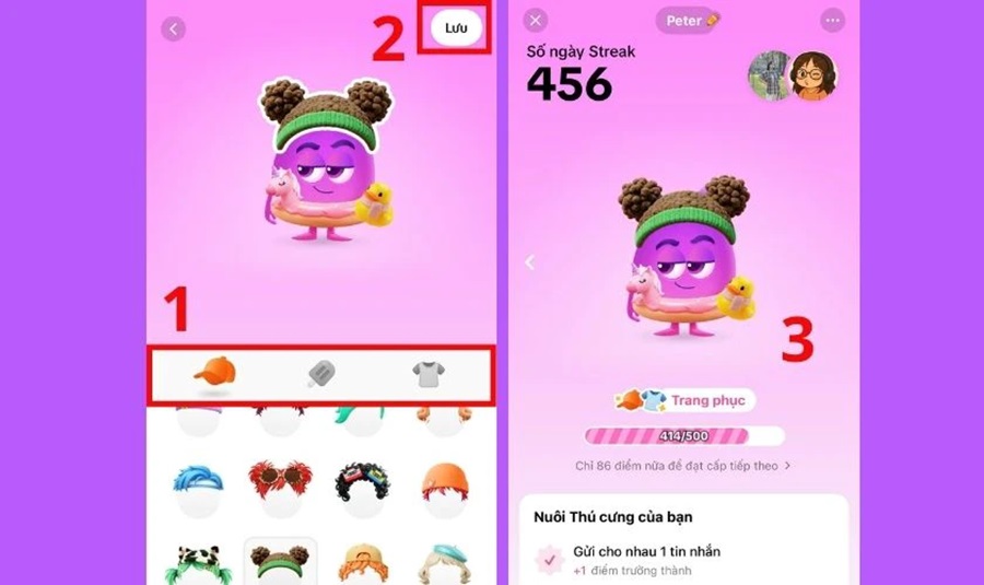 Cách đổi trang phục chuỗi TikTok