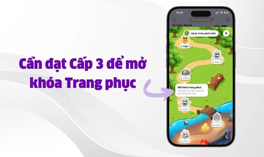 Cách đổi trang phục chuỗi TikTok