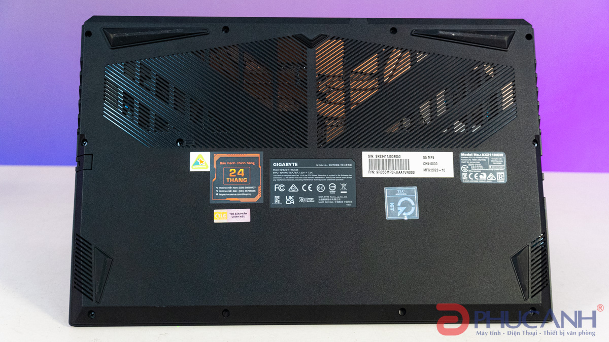 đánh giá Laptop Gigabyte Gaming G5 MF5 H2VN353SH