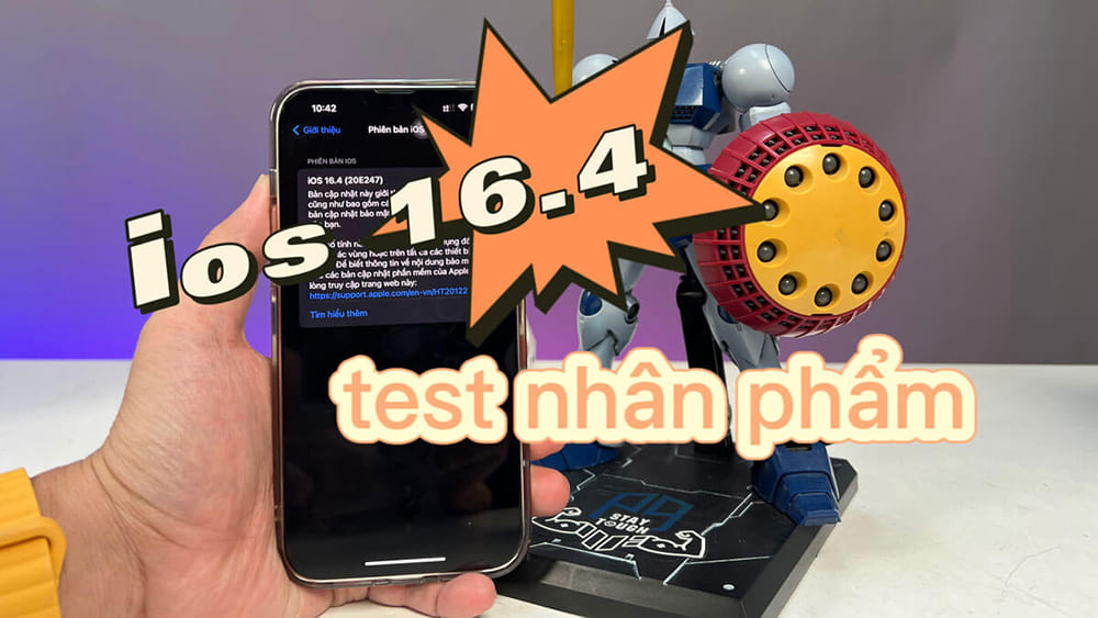 có nên update phiên bản ios 16.4