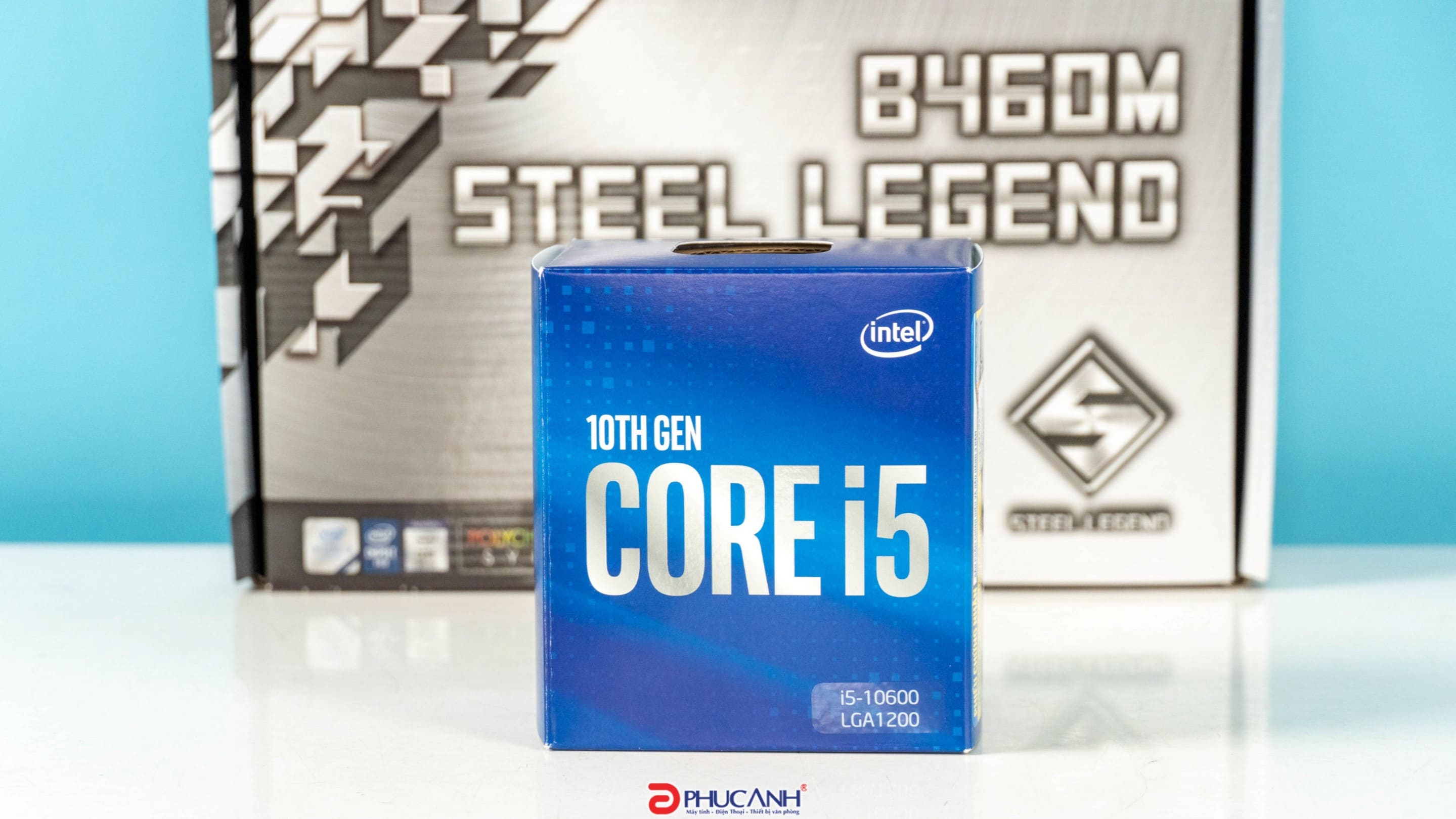 các thông tin về Intel Core I5 10600 và Asrock B460M Steel Legend