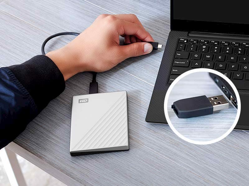 Ổ lưu trữ USB hoặc ổ cứng gắn ngoài 