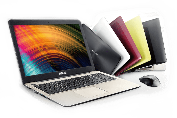 Asus dòng X Series  – Laptop phổ thông