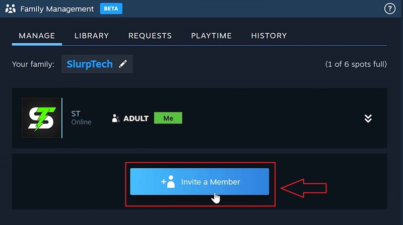 Hướng dẫn cách chia sẻ game qua Steam Family Sharing