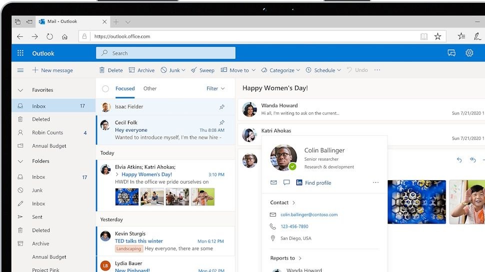 Microsoft phát triển Outlook để nâng cao hiệu quả