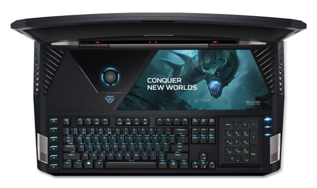 Laptop Acer Predator 21 X – Quái vật chơi game màn hình cong đầu tiên trên thế giới