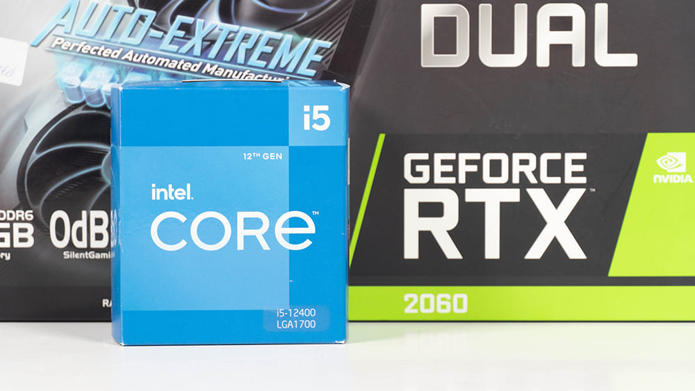 Intel Core i5 12400 và Nvidia RTX 2060