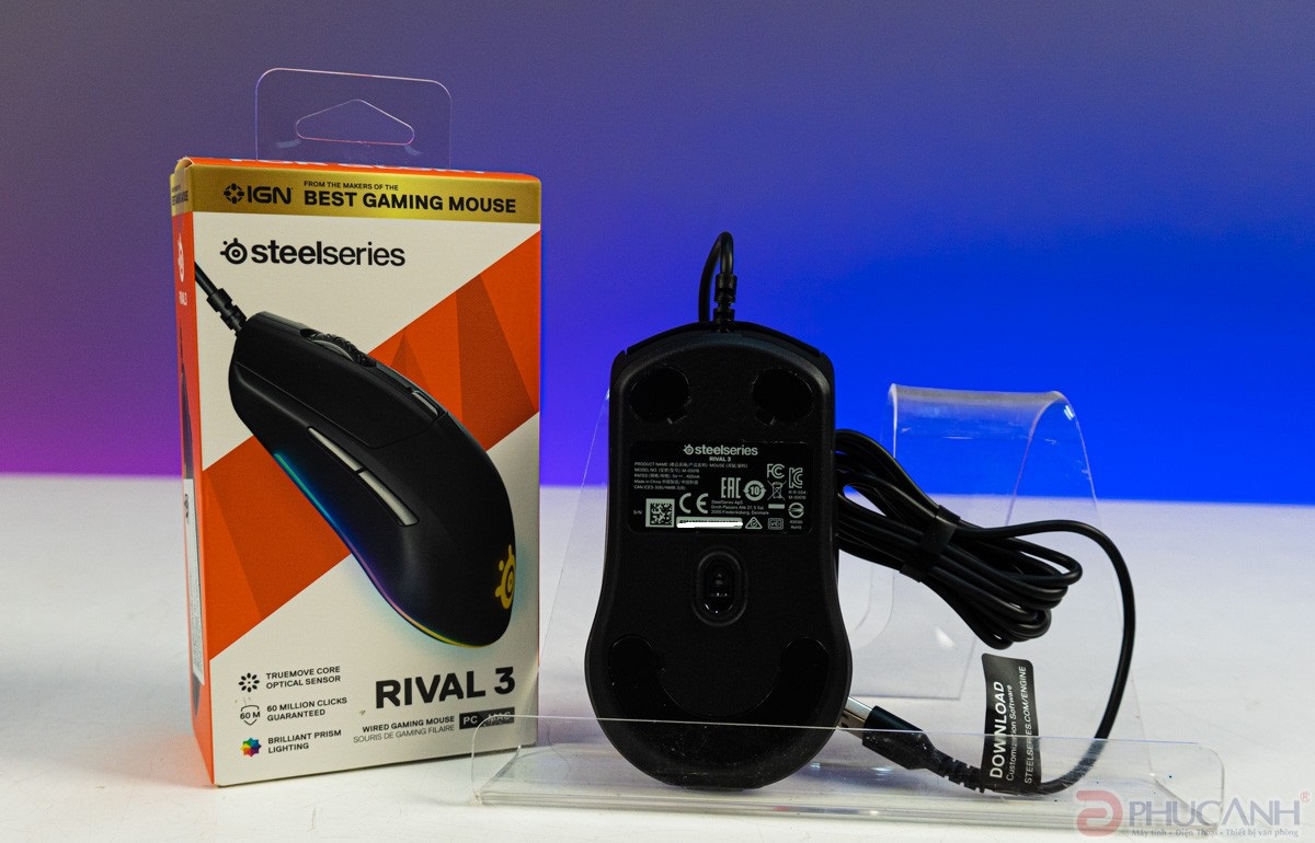 đánh giá chuột Rival 3 và Rival 3 Wireless