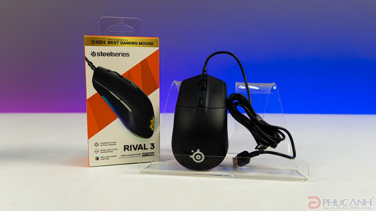 đánh giá chuột Rival 3 và Rival 3 Wireless