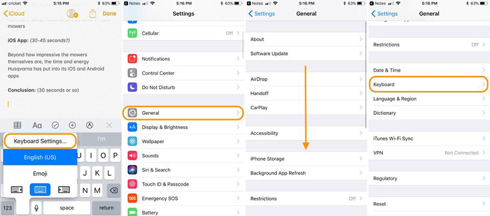 Thủ thuật kích hoạt bàn phím thuận tay cho iPhone trên iOS 11