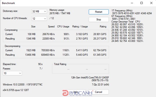  máy tính để bàn HP Pavilion TP01 (2022)