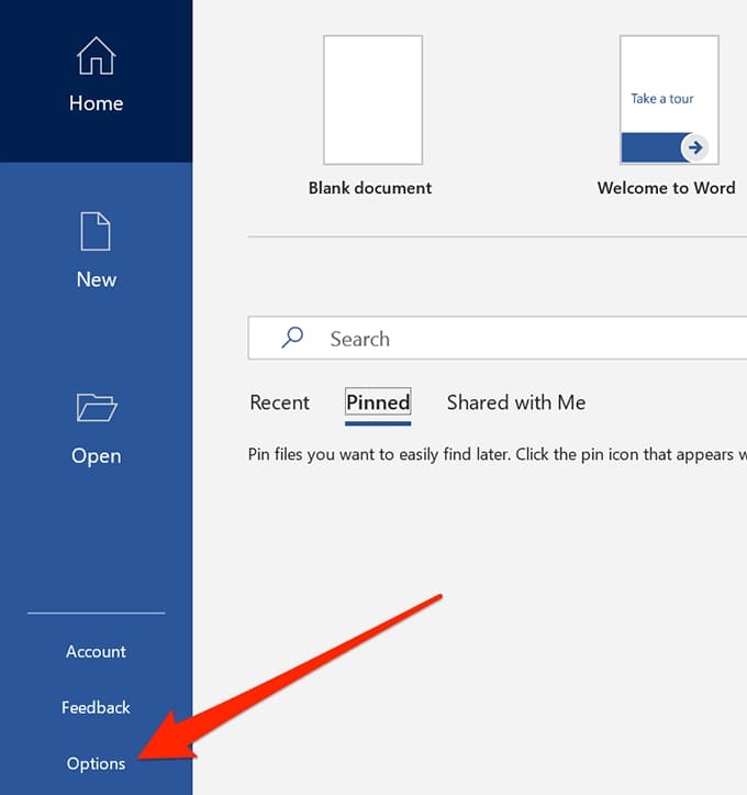Vô hiệu hóa tính năng File được mở gần đây trong Microsoft Word