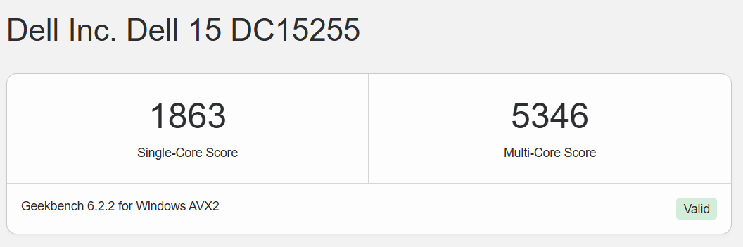 review Dell 15 DC15255