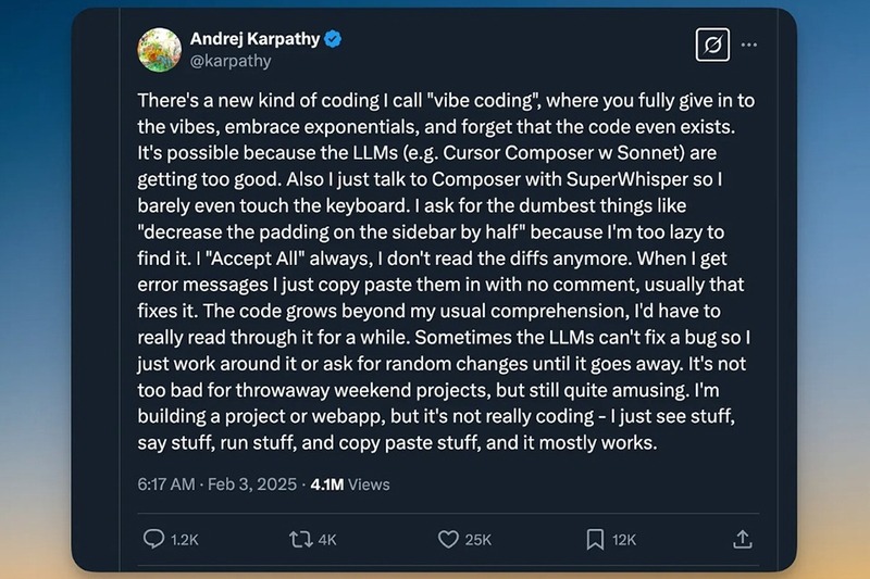 Vibe coding là gì?