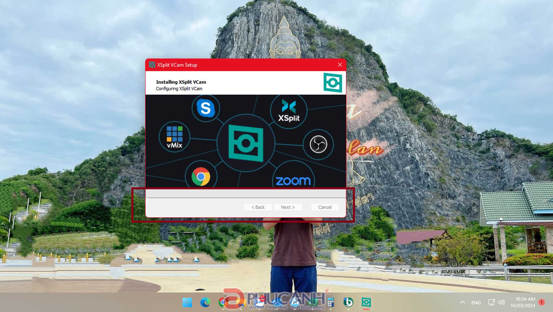 biến Smart Phone thành webcam XSplit VCam